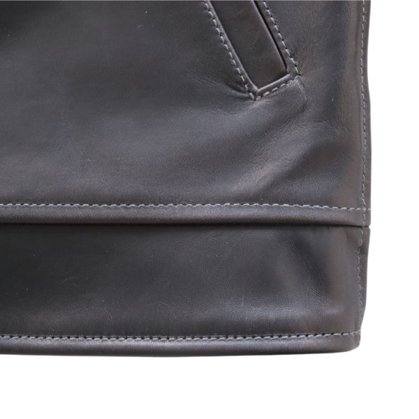 画像9: RAGGY ラギー KZ-01 Leather Sports Jacket レザースポーツジャケット 革ジャン レザージャケット スポーツジャケット ホースハイド (9)