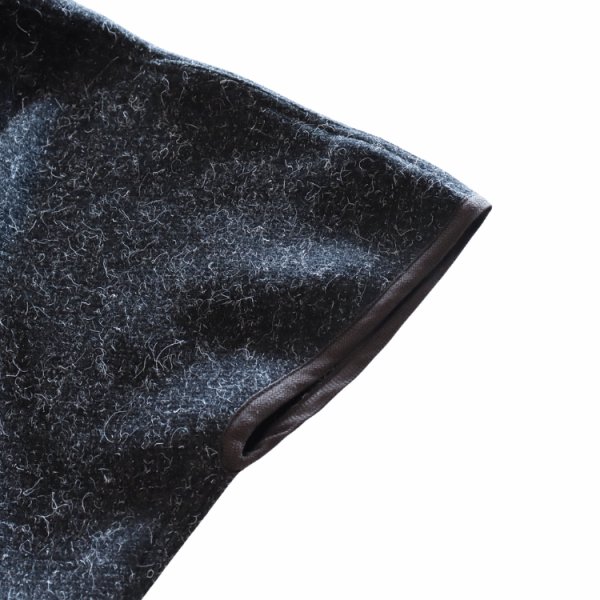 画像12: The 2 Monkeys TM12443 Montagnard Poncho モンタニャールポンチョ 山賊 ケープ モチーフ モンタニャール 山の民 (12)