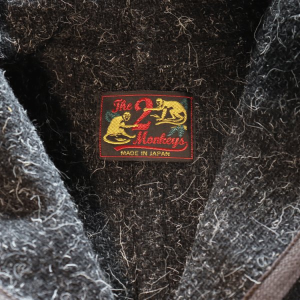 画像10: The 2 Monkeys TM12443 Montagnard Poncho モンタニャールポンチョ 山賊 ケープ モチーフ モンタニャール 山の民 (10)