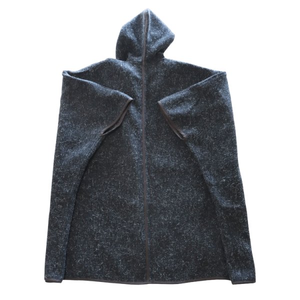 画像14: The 2 Monkeys TM12443 Montagnard Poncho モンタニャールポンチョ 山賊 ケープ モチーフ モンタニャール 山の民 (14)