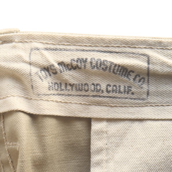 画像13: TOYS McCOY トイズマッコイ TMP2504 "V.HILTS" STEVE McQUEEN TROUSERS チノパン スティーブマックイーン カーキトラウザーズ (13)