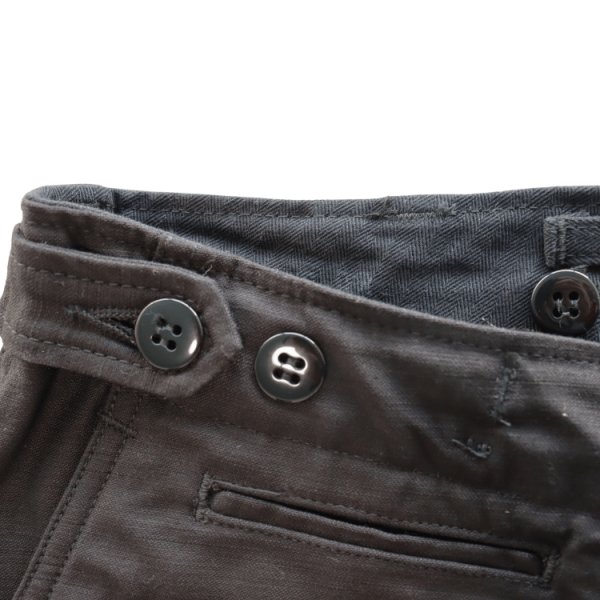 画像11: BUZZ RICKSON'S バズリクソンズ BR42593 WILLIAM GIBSON COLLECTION BLACK M-1943 ウィリアムギブソンコレクション M-1943トラウザーズ M-43 ブラックシリーズ U.S.ARMY (11)