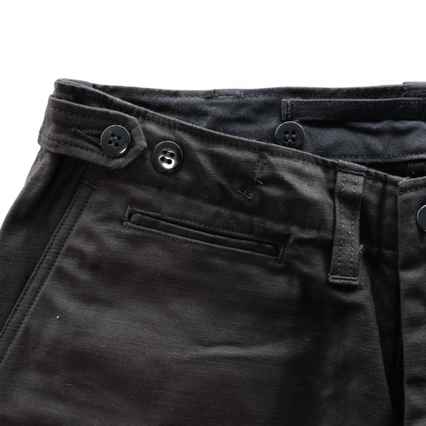 画像8: BUZZ RICKSON'S バズリクソンズ BR42593 WILLIAM GIBSON COLLECTION BLACK M-1943 ウィリアムギブソンコレクション M-1943トラウザーズ M-43 ブラックシリーズ U.S.ARMY (8)