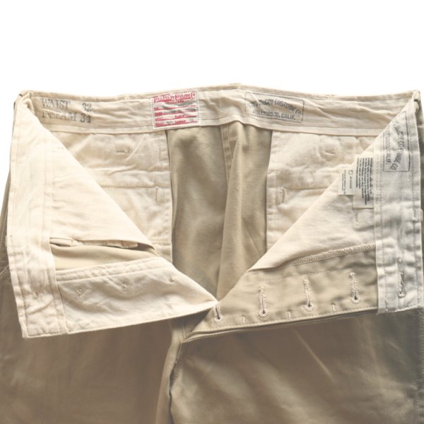 画像10: TOYS McCOY トイズマッコイ TMP2504 "V.HILTS" STEVE McQUEEN TROUSERS チノパン スティーブマックイーン カーキトラウザーズ (10)
