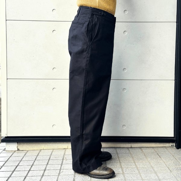 画像3: BUZZ RICKSON'S バズリクソンズ BR42593 WILLIAM GIBSON COLLECTION BLACK M-1943 ウィリアムギブソンコレクション M-1943トラウザーズ M-43 ブラックシリーズ U.S.ARMY (3)