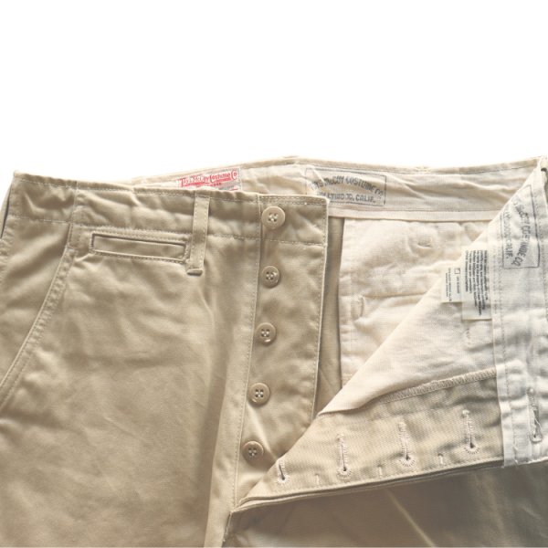 画像9: TOYS McCOY トイズマッコイ TMP2504 "V.HILTS" STEVE McQUEEN TROUSERS チノパン スティーブマックイーン カーキトラウザーズ (9)