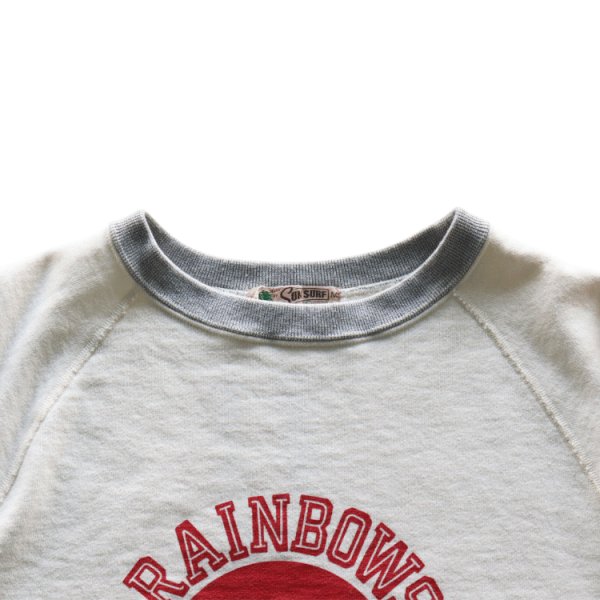 画像5: SUN SURF サンサーフ SS69597 "RAINBOWS" CREW NECK POCKET SWEAT クルーネックポケットスウェット カンガルーポケット付きスウェット レインボーズ フットボール (5)
