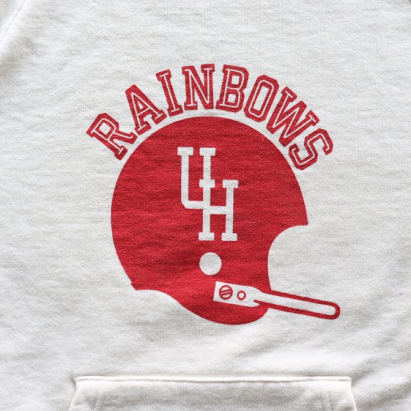 画像7: SUN SURF サンサーフ SS69597 "RAINBOWS" CREW NECK POCKET SWEAT クルーネックポケットスウェット カンガルーポケット付きスウェット レインボーズ フットボール (7)