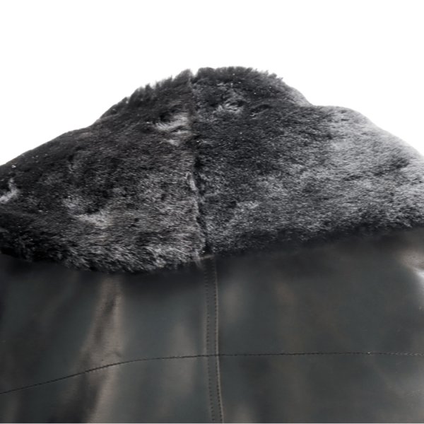 画像17: BUZZ RICKSON'S バズリクソンズ BR80664 WILLIAM GIBSON COLLECTION BLACK B-2 ウィリアムギブソンコレクション ブラックB-2 レザージャケット 革ジャン フライトジャケット B-2 小説家 ウィリアムギブソン ブラックシリーズ ムートン襟 (17)