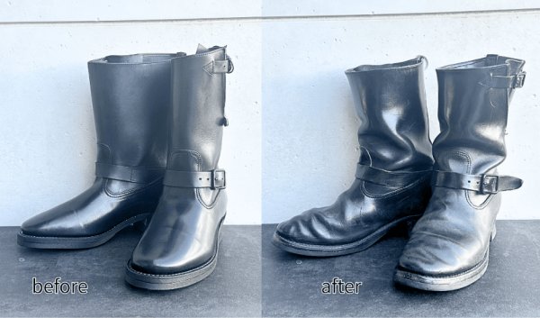 画像17: BILTBUCK ビルトバック Engineer Boots “The Pioneer” Guidi Horsebutt パイオニア エンジニア ブーツ 603 horsebutt leather GUIDI ATTRACTIONS アトラクションズ 天然皮革 (17)