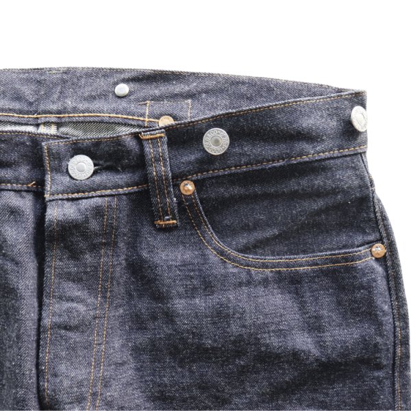 画像7: Good Old & Co グッドオールド G1922XX-DWO DENIM WAIST OVERALLS デニムウエストオーバーオールズ ヴィンテージデニム Gパン デニムパンツ サスペンダーボタン シンチバック (7)