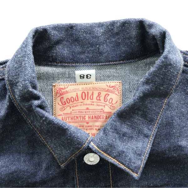 画像6: Good Old & Co グッドオールド G1922XX-DB DENIM BLOUSE デニムブラウス ヴィンテージデニム Gジャン デニムジャケット シンチバック (6)