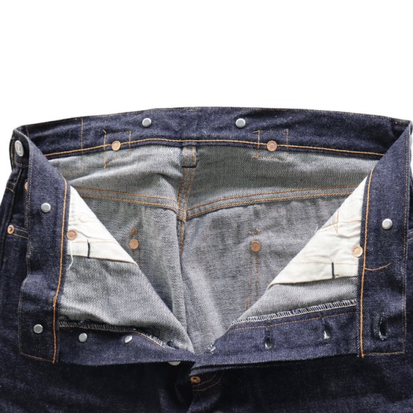 画像12: Good Old & Co グッドオールド G1922XX-DWO DENIM WAIST OVERALLS デニムウエストオーバーオールズ ヴィンテージデニム Gパン デニムパンツ サスペンダーボタン シンチバック (12)