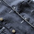 画像11: HEADLIGHT ヘッドライト HD15844 HEADLIGHT 9.5oz. SPECIAL WEAVE DENIM DOUBLE BREASTED COAT スペシャルウィーブデニム ダブルブレストコート コート ジャケット ダブルコート ワークコート チェンジボタン (11)