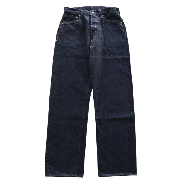 画像2: SUGAR CANE シュガーケーン SC42025 13oz. DENIM WAIST OVERALLS 2025 MODEL (WIDE LEG) 13オンス デニム ウエストオーバーオールズ 2025年モデル Gパン デニムパンツ 1936年モデルベース ワイド 太め スタンダードデニム (2)