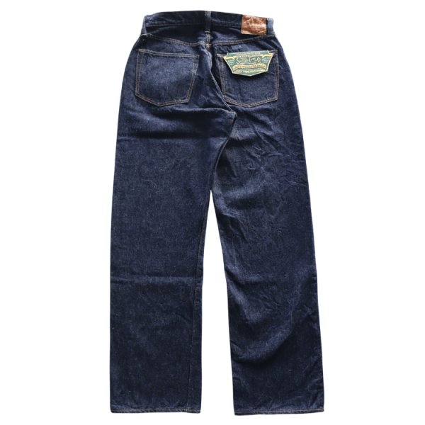 画像12: SUGAR CANE シュガーケーン SC42025 13oz. DENIM WAIST OVERALLS 2025 MODEL (WIDE LEG) 13オンス デニム ウエストオーバーオールズ 2025年モデル Gパン デニムパンツ 1936年モデルベース ワイド 太め スタンダードデニム (12)