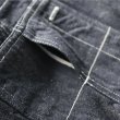 画像5: HEADLIGHT ヘッドライト HD42611 HEADLIGHT 9.5oz. SPECIAL WEAVE DENIM HIGH BACK OVERALLS スペシャルウィーブデニム ハイバックオーバーオール デニム ワークパンツ オーバーオール 1925年モデル (5)