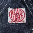 画像12: HEADLIGHT ヘッドライト HD42611 HEADLIGHT 9.5oz. SPECIAL WEAVE DENIM HIGH BACK OVERALLS スペシャルウィーブデニム ハイバックオーバーオール デニム ワークパンツ オーバーオール 1925年モデル (12)