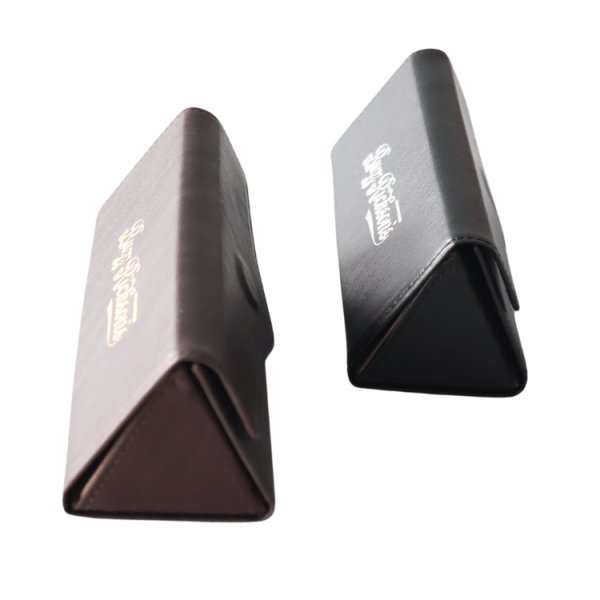 画像3: BUZZ RICKSON'S バズリクソンズ BR02871 BUZZ RICKSON'S LEATHER GLASSES CASE レザーグラスケース グッズ メガネケース レザー用品 折りたたみメガネケース (3)