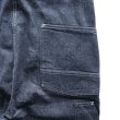画像14: HEADLIGHT ヘッドライト HD42611 HEADLIGHT 9.5oz. SPECIAL WEAVE DENIM HIGH BACK OVERALLS スペシャルウィーブデニム ハイバックオーバーオール デニム ワークパンツ オーバーオール 1925年モデル (14)