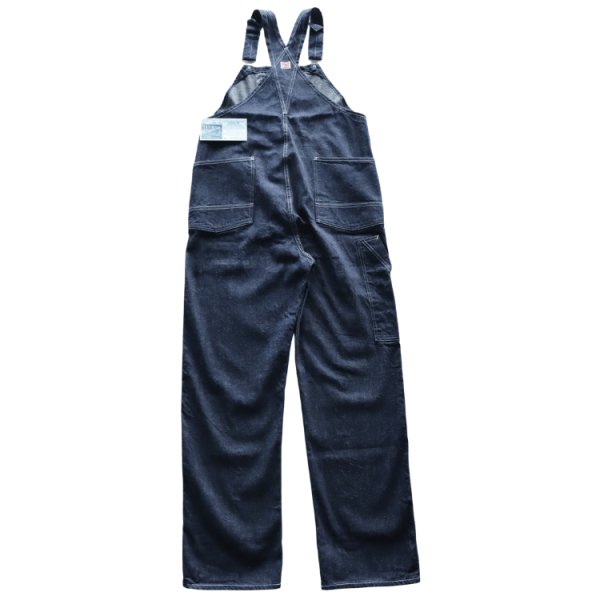 画像10: HEADLIGHT ヘッドライト HD42611 HEADLIGHT 9.5oz. SPECIAL WEAVE DENIM HIGH BACK OVERALLS スペシャルウィーブデニム ハイバックオーバーオール デニム ワークパンツ オーバーオール 1925年モデル (10)