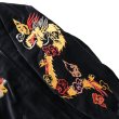 画像9: TAILOR TOYO テーラー東洋 TT15840-119 Mid 1950s Style Velveteen Souvenir Jacket “GOLD DRAGON & GOLD TIGER” × “JAPAN MAP” 別珍スーベニアジャケット 別珍 スカジャン 虎 日本地図リバーシブル 2トーン サテン生地 スーベニアジャケット 刺繍 (9)