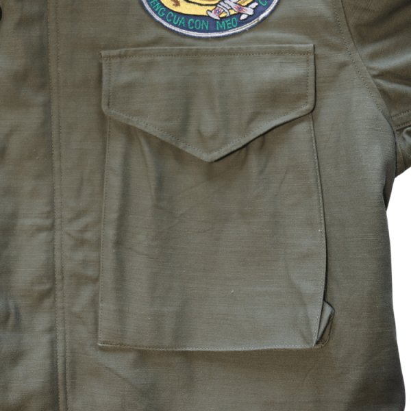 画像10: BUZZ RICKSON'S バズリクソンズ BR15804 Type M-65 “BUZZ RICKSON MFG. CO.” 13th BOMB. SQ. "GRIM REAPERS" 第13爆撃飛行隊 グリムリーパーズ ミリタリージャケット M-65 フィールドジャケット U.S.ARMY (10)