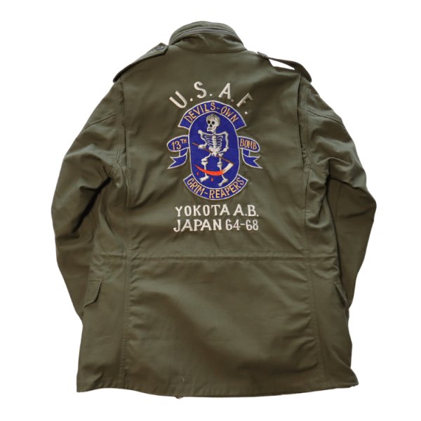 画像17: BUZZ RICKSON'S バズリクソンズ BR15804 Type M-65 “BUZZ RICKSON MFG. CO.” 13th BOMB. SQ. "GRIM REAPERS" 第13爆撃飛行隊 グリムリーパーズ ミリタリージャケット M-65 フィールドジャケット U.S.ARMY (17)