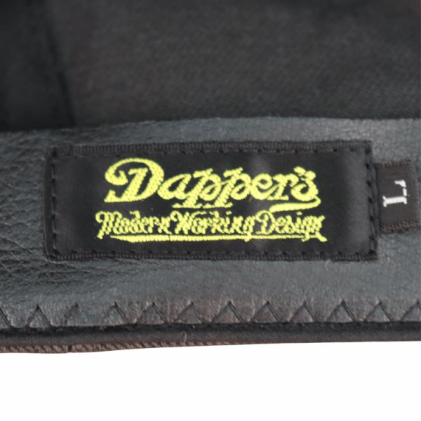 画像17: DAPPER'S ダッパーズ LOT1836 Classical Casquette TypeA クラシカルキャスケット 帽子 キャスケット ノンウォッシュ インディゴ デニム ブラックデニム クラシカル (17)