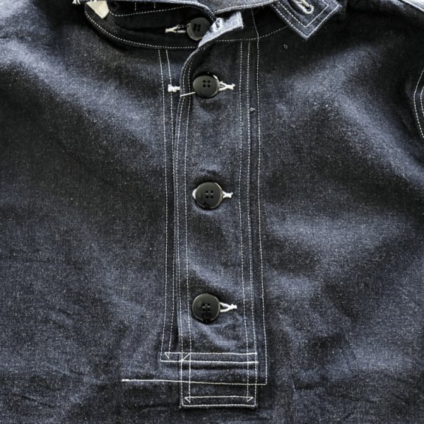 画像6: BUZZ RICKSON'S バズリクソンズ BR11703A U.S. NAVY DENIM GAS PROTECTIVE PARKA デニムガスプロテクティブパーカー ミリタリー ガスパーカー デニムパーカー  U.S.NAVY 米海軍 (6)