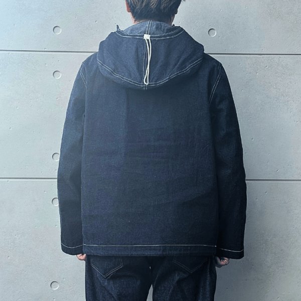 画像3: BUZZ RICKSON'S バズリクソンズ BR11703A U.S. NAVY DENIM GAS PROTECTIVE PARKA デニムガスプロテクティブパーカー ミリタリー ガスパーカー デニムパーカー  U.S.NAVY 米海軍 (3)