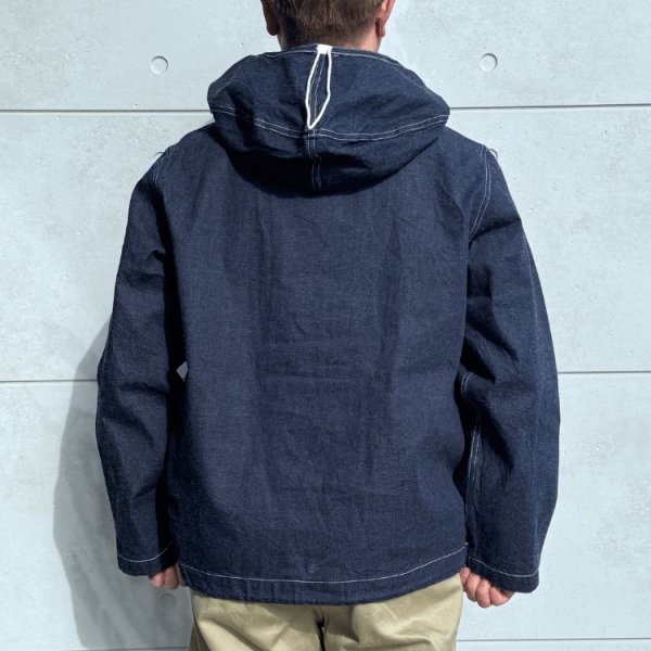 画像3: BUZZ RICKSON'S バズリクソンズ BR11703A U.S. NAVY DENIM GAS PROTECTIVE PARKA デニムガスプロテクティブパーカー ミリタリー ガスパーカー デニムパーカー  U.S.NAVY 米海軍 (3)