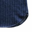 画像12: DELUXEWARE デラックスウエア 7630A DENIM NEL SHIRT デニムネルシャツ ネルシャツ デニムストライプネル デニムヘビーネル (12)