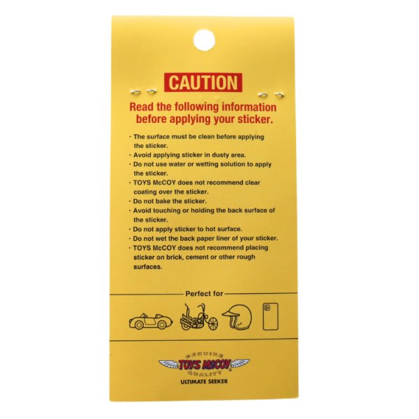 画像6: TOYS McCOY トイズマッコイ TMA2520 TOYS McCOY ORIGINAL STICKER SET トイズマッコイオリジナルステッカーセット アメカジ ステッカー (6)