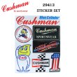 画像1: CUSHMAN クッシュマン 29413 STICKER SET ステッカーセット アメカジ ステッカー (1)