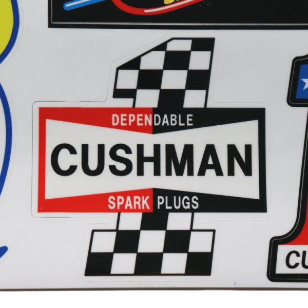 画像7: CUSHMAN クッシュマン 29413 STICKER SET ステッカーセット アメカジ ステッカー (7)