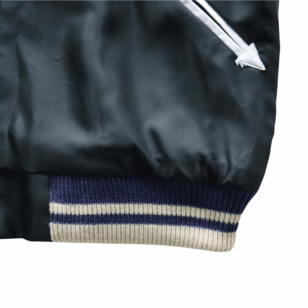 画像12: TAILOR TOYO テーラー東洋 TT15877-219 Late 1950s Style Acetate Souvenir Jacket “USS PRINCETON” × “MAIKO”アセテートスーベニアジャケット USSプリンストンx舞妓 スカジャン リバーシブル 2トーン 両面アセテート生地 スーベニアジャケット 刺繍 (12)