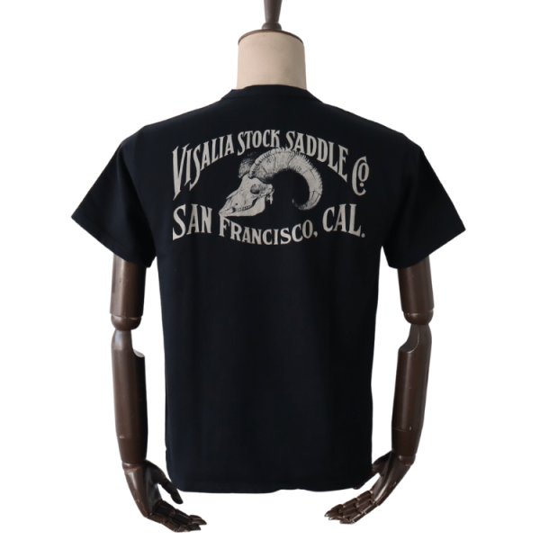 画像3: DELUXEWARE デラックスウエア DXTS-2601 SADDLE サドル プリントTシャツ 半袖Tシャツ 最高強度Tシャツ 最高品質 DXTシリーズ ヘビーウエイト 純国産品 (3)