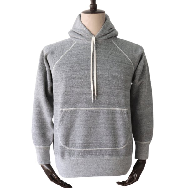 画像2: RAGGY ラギー GP-01 Loopwheel Knit Hoodies ループホイールニットフーディー スウェット パーカー ポケット ドラポケ ラグランスリーブ (2)