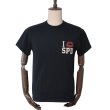 画像2: DELUXEWARE デラックスウエア SDTS-2601 I LOVE SPEED アイラブスピード プリントTシャツ 半袖Tシャツ SDTSシリーズ ソフトニット 純国産品 (2)