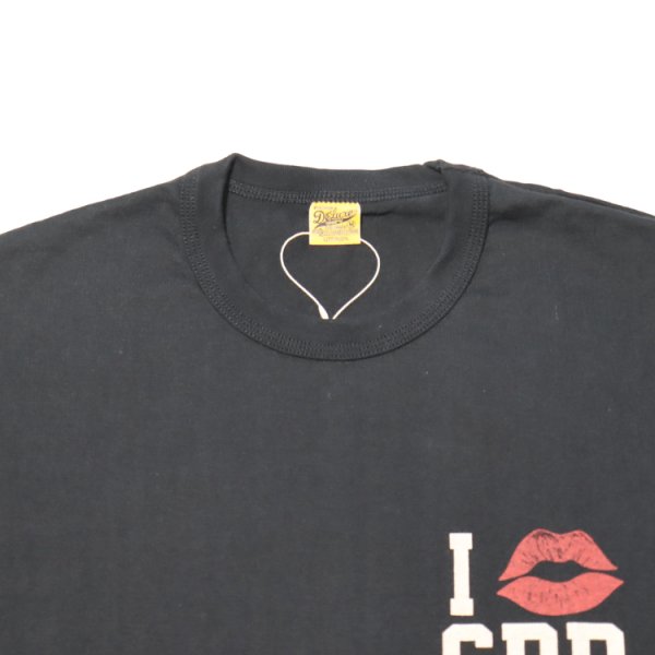 画像8: DELUXEWARE デラックスウエア SDTS-2601 I LOVE SPEED アイラブスピード プリントTシャツ 半袖Tシャツ SDTSシリーズ ソフトニット 純国産品 (8)