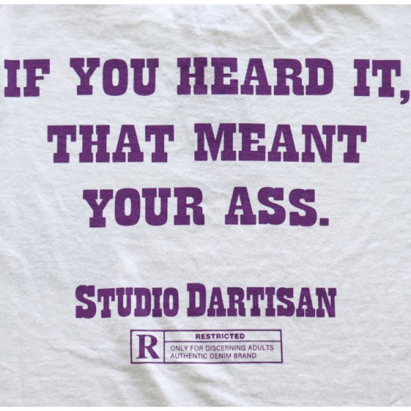 画像19: STUDIO D'ARTISAN ステュディオダルチザン 8211A USA cotton print T コットンプリントT 半袖Tシャツ メンズ アメカジ USコットンボディー ダルチ豚 パロディーシリーズ (19)