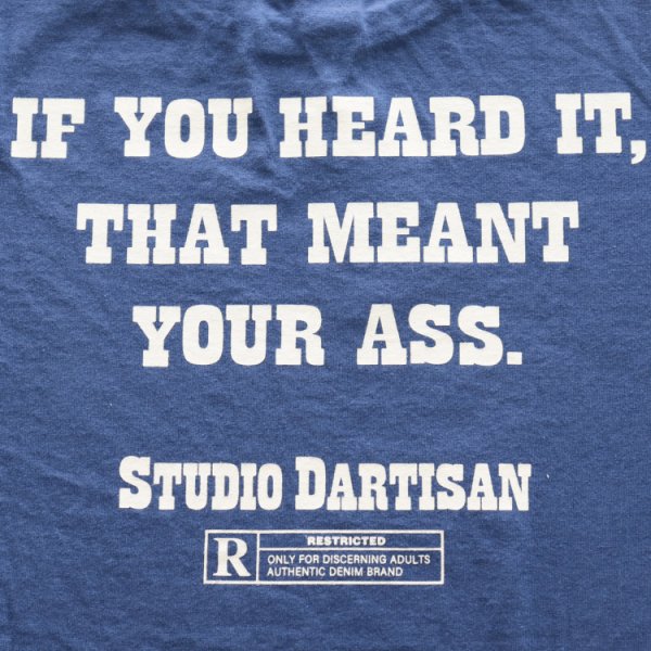 画像15: STUDIO D'ARTISAN ステュディオダルチザン 8211A USA cotton print T コットンプリントT 半袖Tシャツ メンズ アメカジ USコットンボディー ダルチ豚 パロディーシリーズ (15)