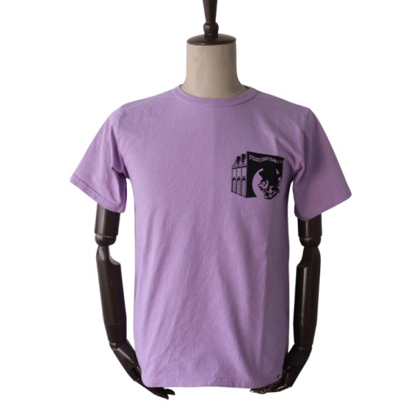 画像4: STUDIO D'ARTISAN ステュディオダルチザン 8211B USA cotton print T コットンプリントT 半袖Tシャツ メンズ アメカジ USコットンボディー ダルチ豚 パロディーシリーズ (4)