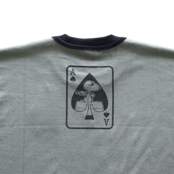 画像11: TOYS McCOY トイズマッコイ TMC2629 PEANUTS TEE SNOOPY " U S ARMY "ピーナッツT スヌーピー USアーミー 半袖Tシャツ ピーナッツ スヌーピー プリントT リンガーT (11)