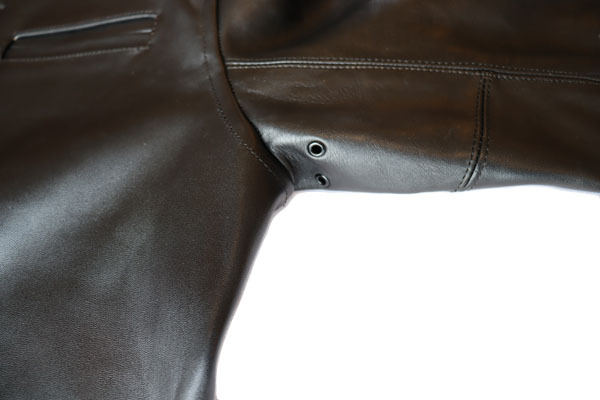 DAPPER'S ダッパーズ 1437 Classical Leather Car Coat Jacket 