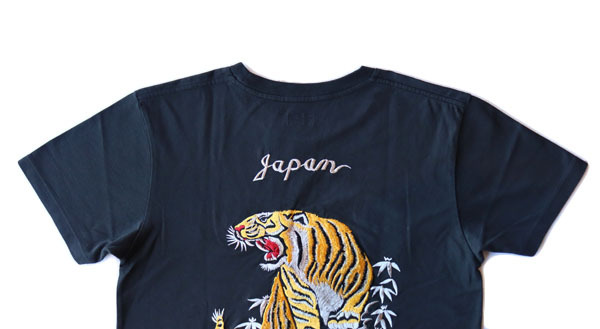 TAILOR TOYO テーラー東洋 TT78996 SUKA T-SHIRT EMBROIDERD “GOLD