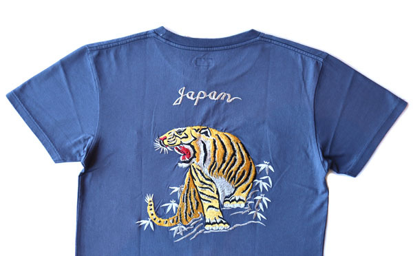 TAILOR TOYO テーラー東洋 TT78996 SUKA T-SHIRT EMBROIDERD “GOLD