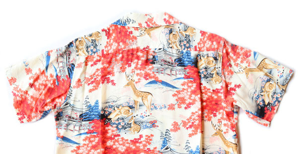 SUN SURF サンサーフ SS38797 RAYON HAWAIIAN SHIRT “DEER” ディア SUN SURF サンサーフ SS38797 RAYON HAWAIIAN SHIRT “DEER” ディア