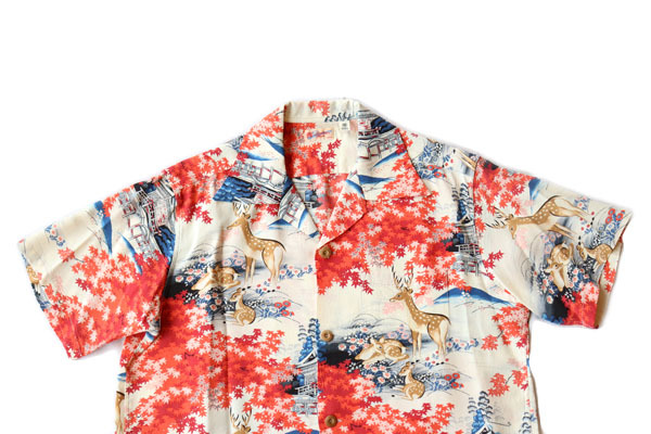 SUN SURF サンサーフ SS38797 RAYON HAWAIIAN SHIRT “DEER” ディア 